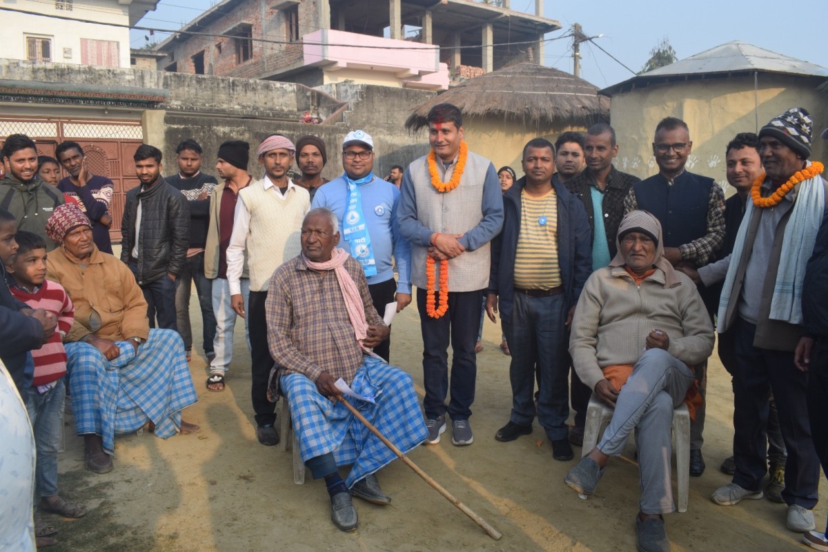 हरि पन्तको घरदैलोमा जनसागर, इनरुवामा रास्वपाको सम्पर्क कार्यालय उद्घाटन