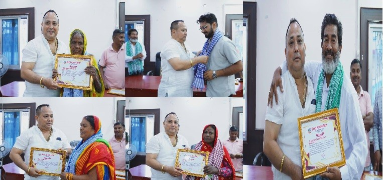छपकैया पोखरी जोगाउने  मियासहित करिब ४० जना अभियन्ता सम्मानित