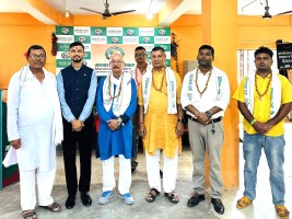 पूर्व उद्योग मन्त्री तथा संघीय सांसद रिजालद्वारा वीरगञ्ज स्थित मानवसेवा आश्रमको अवलोकन, आवश्यक भौतिक तथा सामाजिक सहयोग जुटाउन विभिन्न निकाय र दातृसंस्थासँग पनि पहल गर्ने आश्वासन