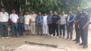 नेपाल राष्ट्रिय निजामती कर्मचारी संगठन जिल्ला समिति पर्साद्वारा बाढीपीडित दलित बस्तीमा राहत वितरण