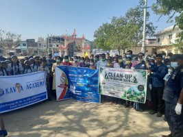 वीरगञ्जमा आमा नेपाल फाउण्डेशनद्वारा सरसफाइ कार्यक्रम सम्पन्न