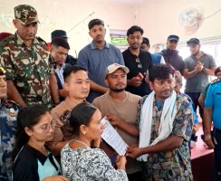 ‘न्यायको खोजीमा पैदल यात्रा’  मिटरब्याज पीडितले गृहमन्त्री सुधन गुरुङलाई बुझाए ज्ञापनपत्र, समस्या समाधानमा पहल गर्ने आश्वासन