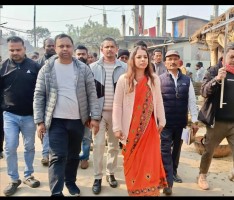 बसडिलवामा राप्रपाकी बिना जैसवालको घरदैलो, पर्साको समग्र विकासका लागि आफू प्रतिबद्ध रहेको भनाइ