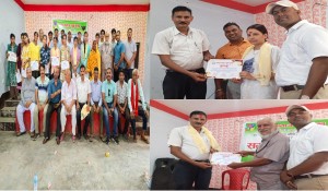 बारामा  एसईई परीक्षा उतीर्ण गरेका ४५ जना विद्यार्थीहरूलाई गरियाो सम्मान