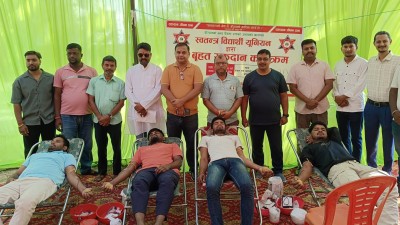 ठाकुरराम क्याम्पसमा रक्तदान कार्यक्रम सम्पन्न, ६१ जनाले गरे रक्तदान