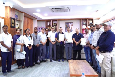 वीरगंजलाई सफा र हरित सहर बनाउने उद्देश्यका साथ त्रिपक्षीय सम्झौता सम्पन्न