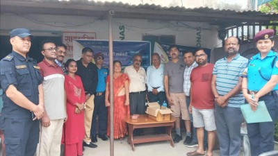 डेगु लामखुट्टे तथा हैजा बाट ज‍ोगिन ३०० झुल तथा ६०० जीवन जल वितरण