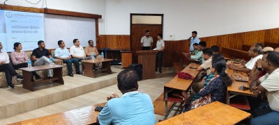 नेशनल मेडिकलमा  महानगरपालिकाका ३२ वडाका स्वास्थ्य चौकी प्रमुखहरूसँग अन्तरक्रिया कार्यक्रम सम्पन्न