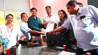 शिक्षा विधेयकका विवादास्पद प्रावधानविरुद्ध प्याब्सन, एन–प्याब्सन र हिसान पर्साको संयुक्त टोलीले सांसद जैसवाललाई  बुझाए ज्ञापनपत्र