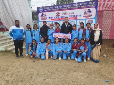 प्याब्सन वीरगञ्जको दोस्रो संस्करणको छात्रा तथा जुनियर छात्र नकआउट क्रिकेट प्रतियोगिताको शुक्रवार पाँच खेल सम्पन्न