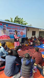 सखुवा प्रसौनीमा एमालेको पालिकास्तरीय कार्यकर्ता भेटघाट तथा भेला सम्पन्न समग्र विकासका लागि नीतिगत प्रतिबद्धता र कार्यान्वयन दुवै महत्वपूर्ण हुने प्रतिनिधिसभा उम्मेदवार पाण्डेको कथन