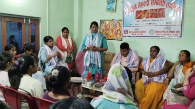 १ महिने मेहंदी तालिम शुरु : सिकेका सीपलाई व्यवहारमा उतार्न वडा अध्यक्ष चौरसियाको अपिल