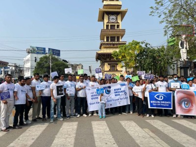 बिरगंजमा “विश्व मायोपिया सचेतना सप्ताह २०२६” सम्पन्न