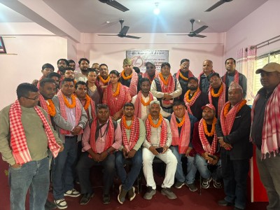 वीरगंजमा प्रेस चौतारी नेपाल पर्साको प्रवेश कार्यक्रम सम्पन्न