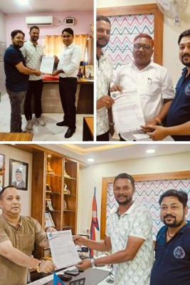 प्याब्सनले बीरगंज महानगरलाई बुझायो ज्ञापनपत्र