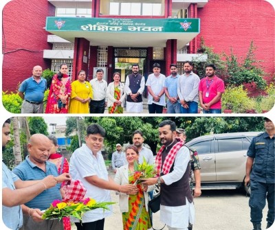 वीरगञ्ज नर्सिङ क्याम्पसमा मन्त्री यादवद्वारा निरीक्षण,जीर्ण अवस्थामा रहेको पानीको ट्याङ्कीको  सरसफाइका समस्याबारे गम्भीर छलफल