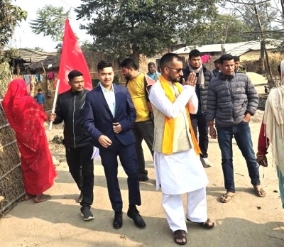पर्सा–३ मा एमाले अभियानको ‘नयाँ मोड’ युवा–उम्मेदवार रूपेश कुमार पाण्डेको चुनावी तयारी तीव्र