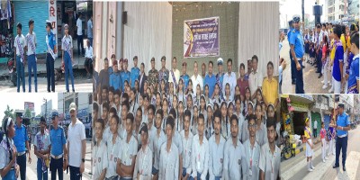 पर्सामा एक हप्ते  ‘ट्राफिक जनचेतनामूलक सप्ताह कार्यक्रम सम्पन्न, जनचेतना जगाउन गरेको कार्य प्रशंसनीय रहेको मेयर  सिंहको भनाइ