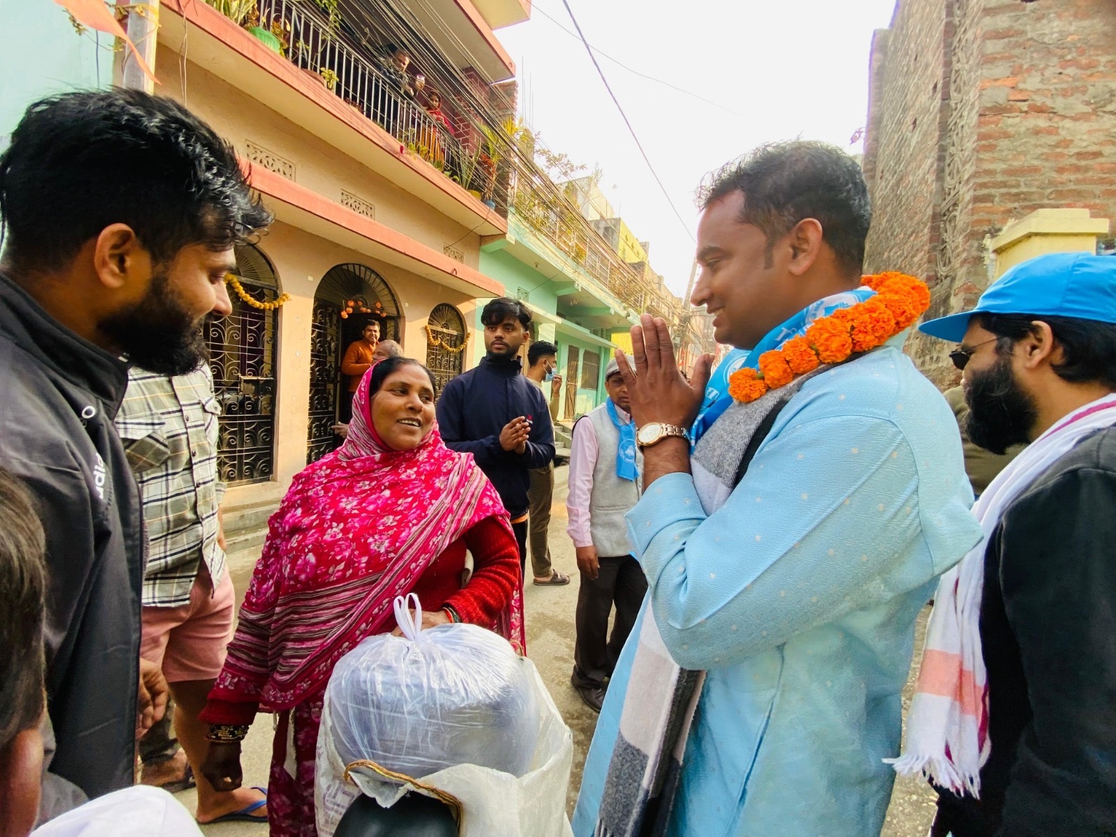 मत मात्र होइन समाधानको वाचा स् छपकैयामा उम्मेदवार कानुको घरदैलो