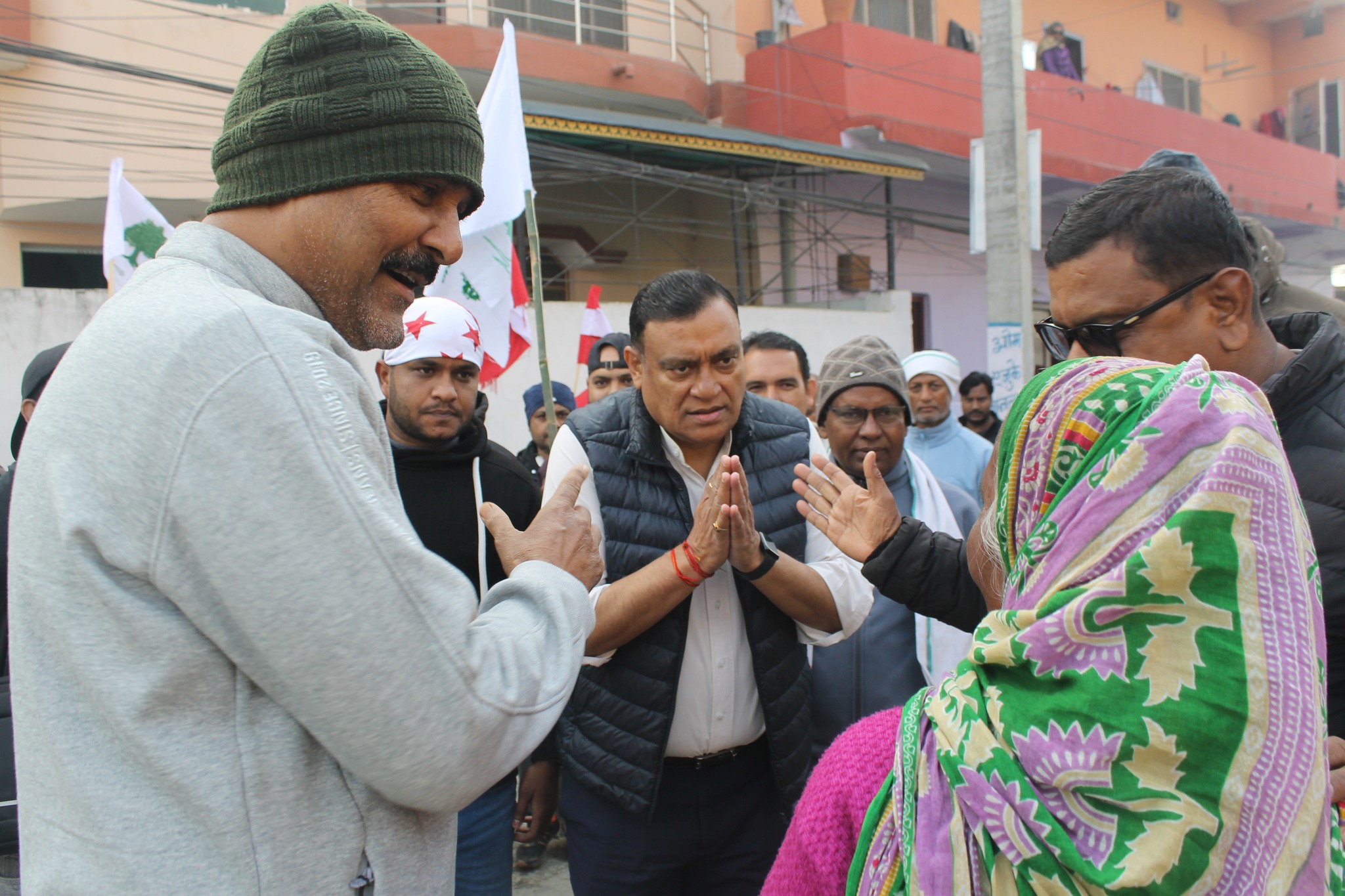 पर्सा–१ का कांग्रेसतर्फ उम्मेदवार अनिल रुङटाको वीरगञ्ज–१५ मा घरदैलो सम्पन्न