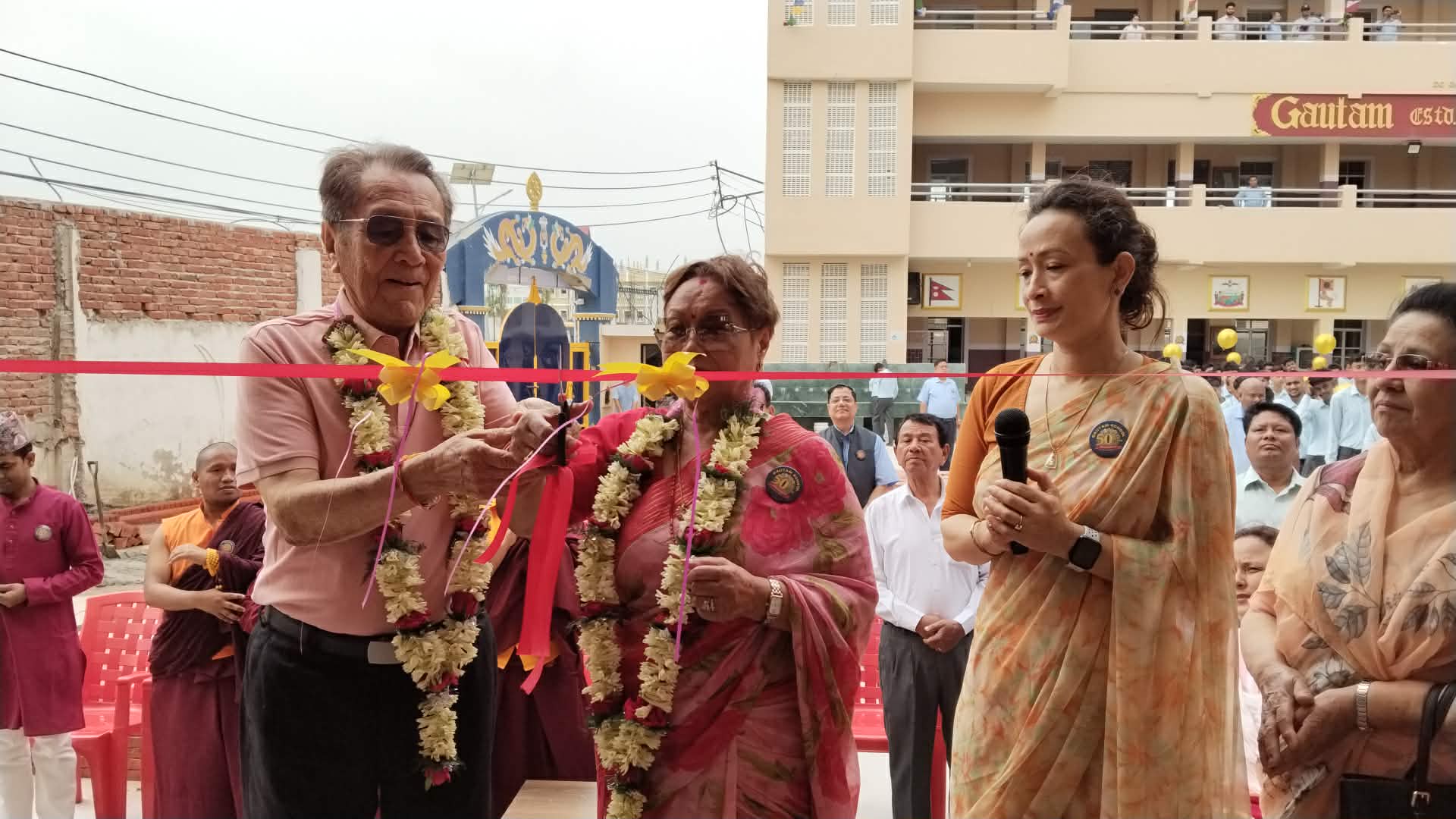 गौतम स्कुलको ५० औँ वार्षिक उत्सवको सम्पन्न, नयाँ भवनको पनि उद्घाटन सँगै डिजिटल मार्फत अध्यापन हुने 