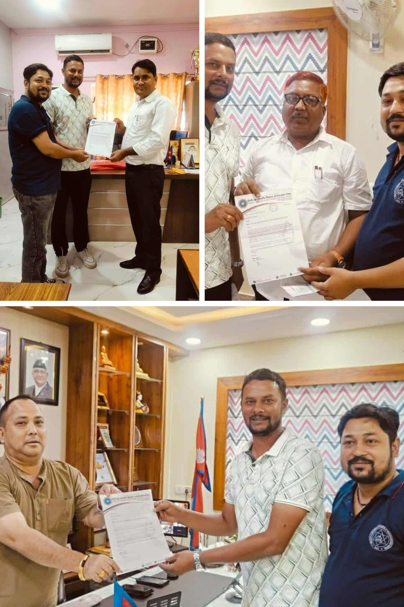 प्याब्सनले बीरगंज महानगरलाई बुझायो ज्ञापनपत्र