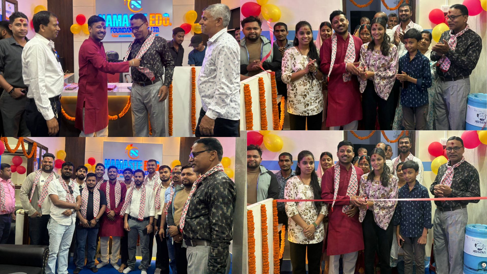 वीरगञ्जको लिंकरोडमा ‘नमस्ते एजुकेसन फाउन्डेसन’ सञ्चालनमा