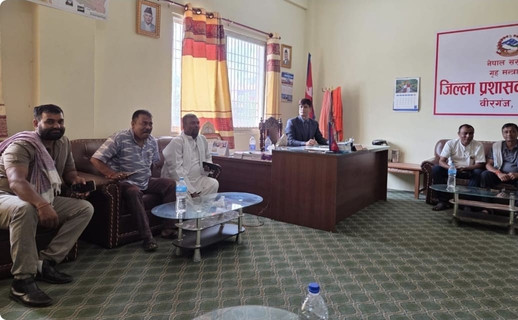 पर्सामा हचुवाको भरमा भइरहेको डिप बोरिङ प्रति एमाले महानगरको आपत्ति  जडान कार्यलाई तत्काल रोक्न माग