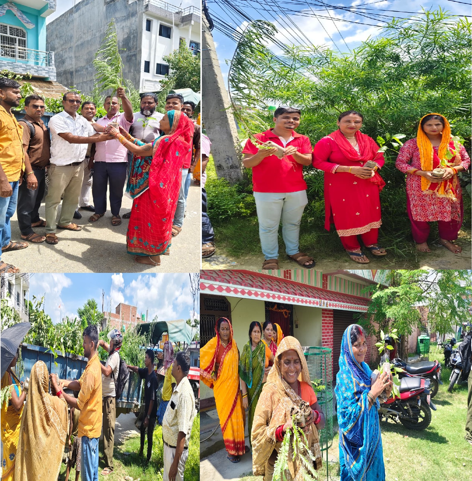 वीरगञ्जमा हरियाली अभियान  स्थानीयलाई निशुल्क बिरुवा वितरण, संरक्षणमा जोड