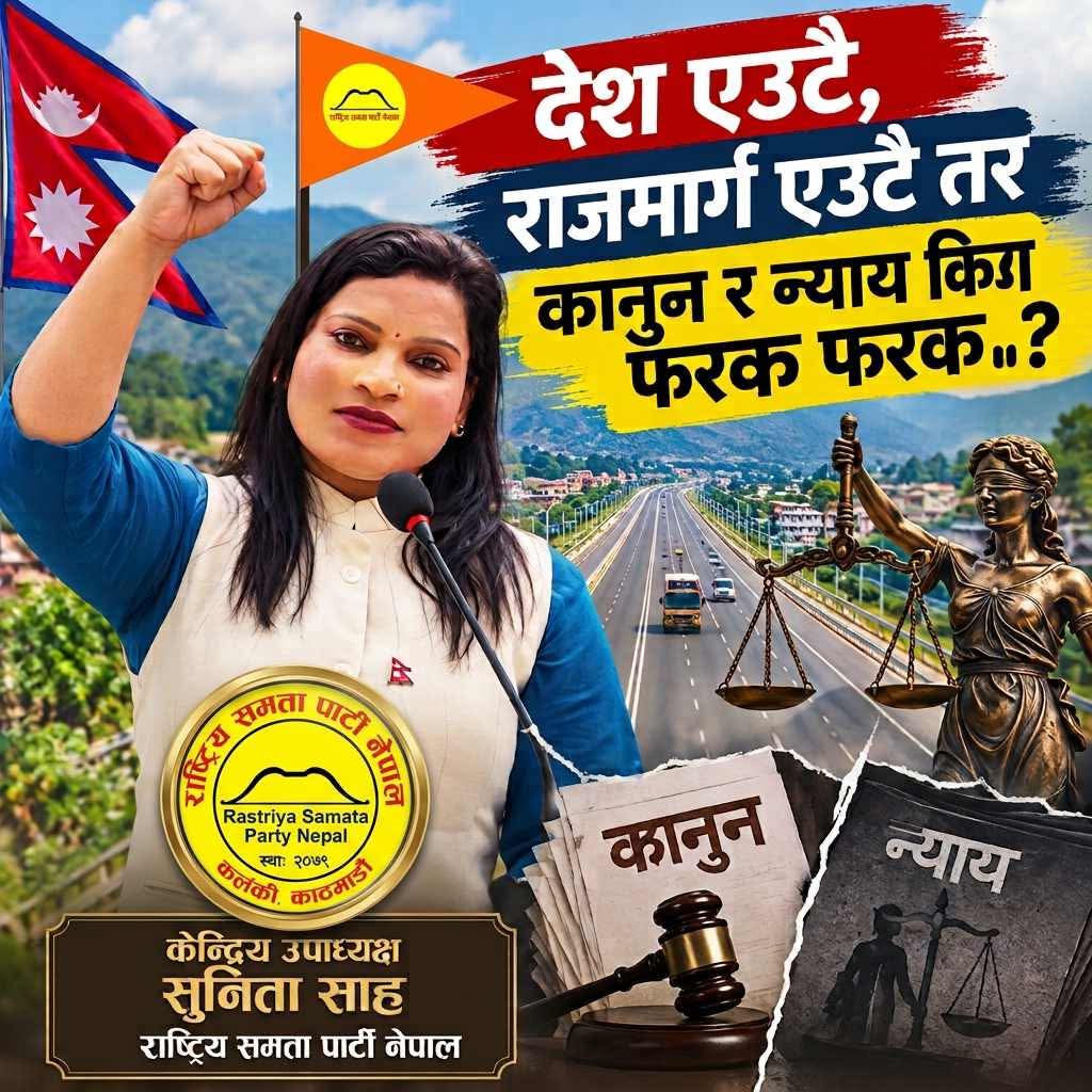 देश एउटै, राजमार्ग एउटै तर कानुन र न्याय किन फरक फरक..? 
