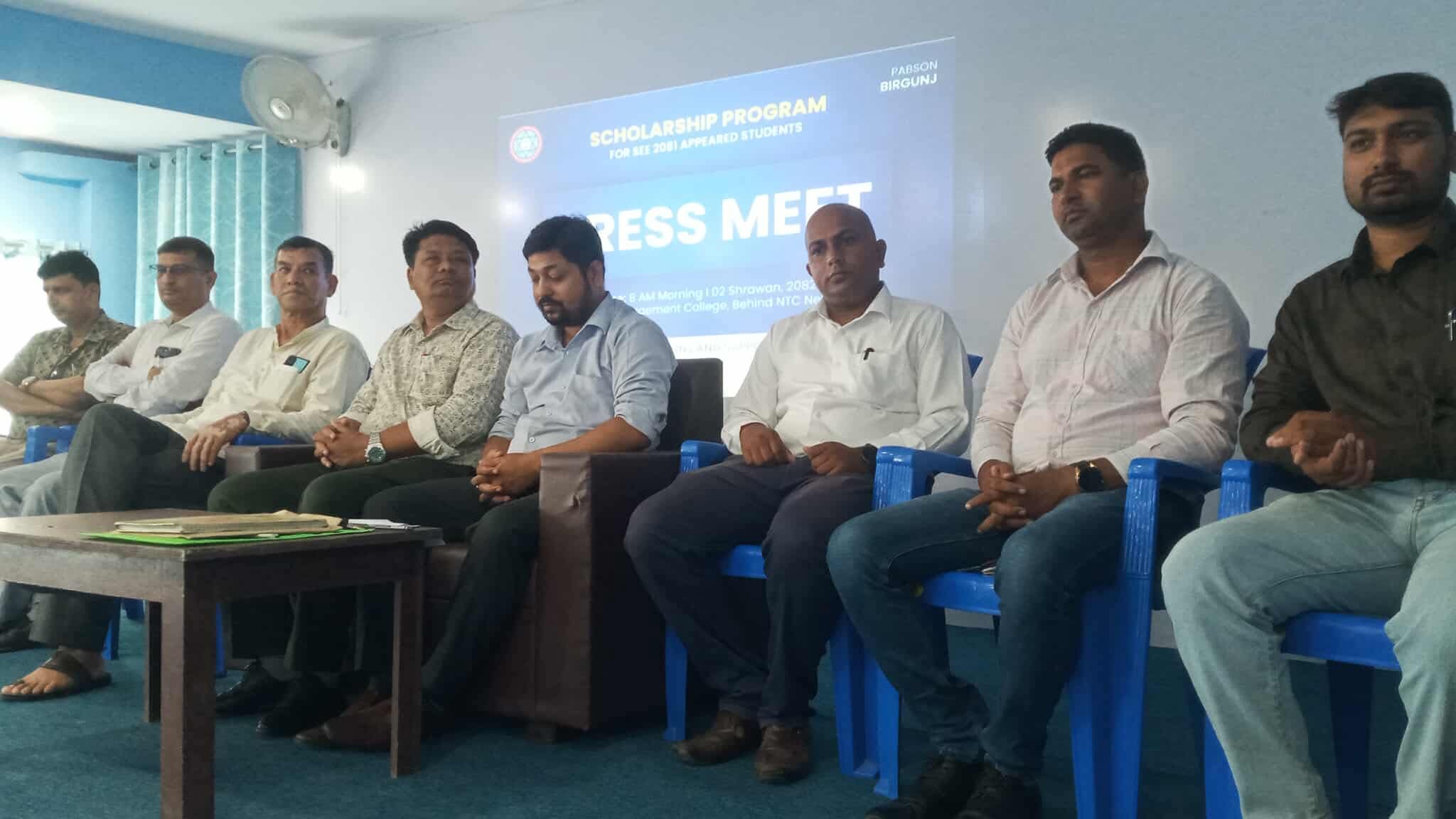 प्याब्सन पर्साले कक्षा ११ र १२ का जेहेन्दार तथा विपन्न  २८ जनालाई छात्रवृत्ति दिने घोषणा