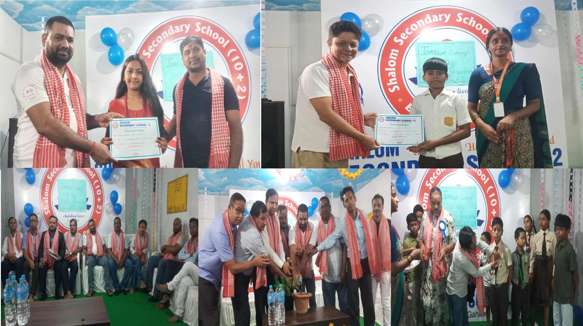 शालोम सेकेन्ड्ररी स्कुलका विद्यार्थीहरुको ब्याच वितरण तथा सपथग्रहण समारोह सम्पन्न